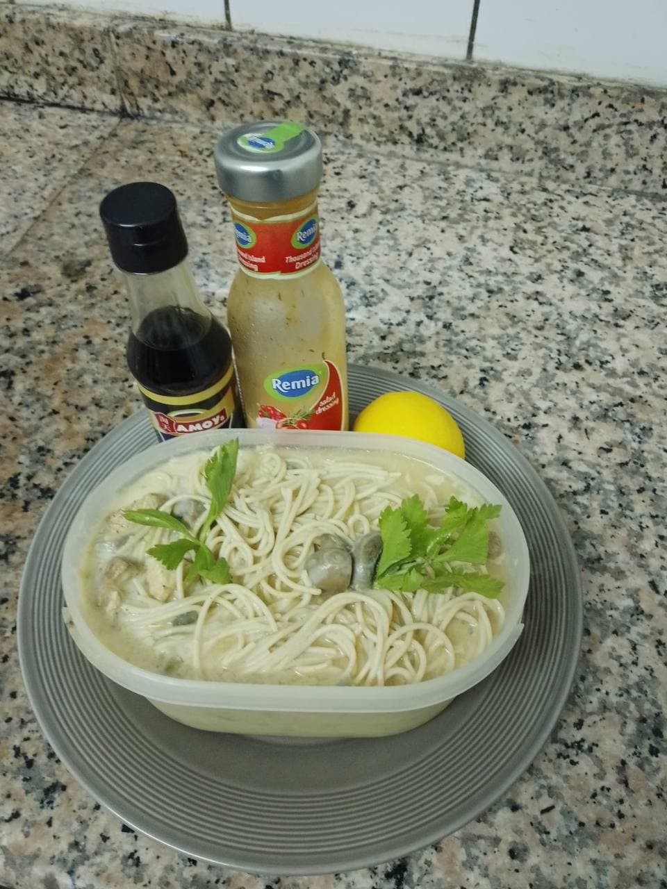 Creamy chicken pasta