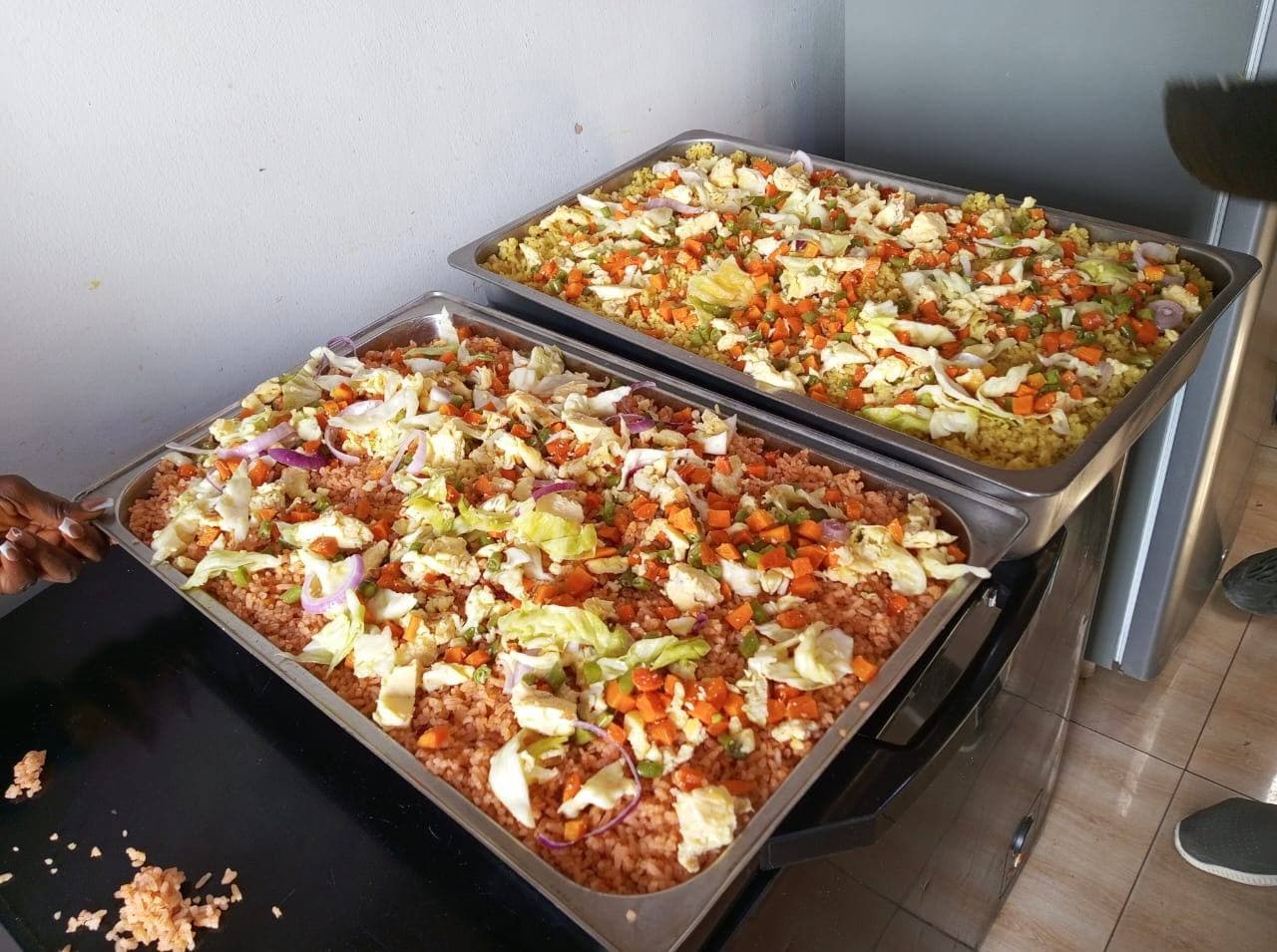Jollof & fried rice for events