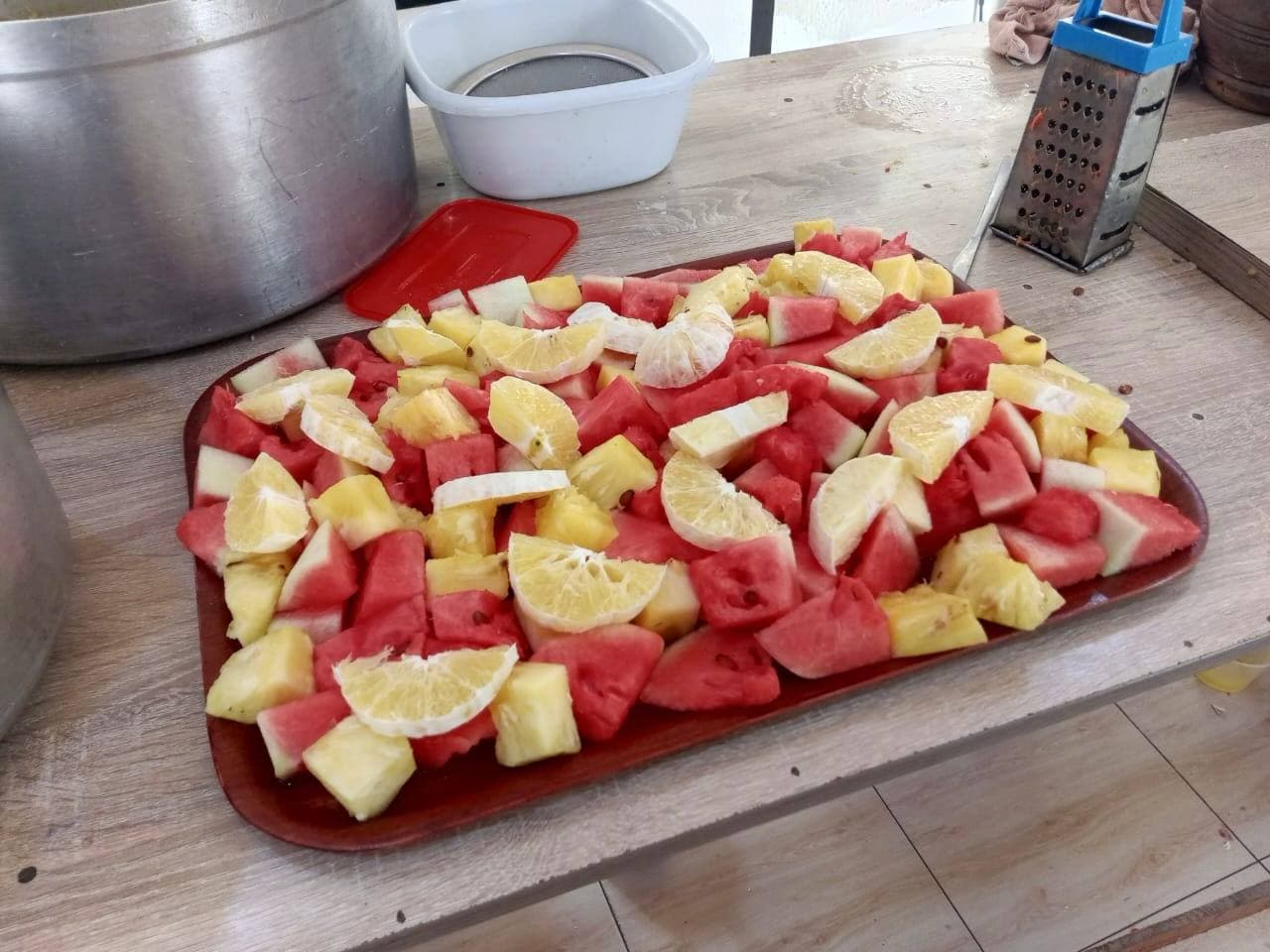 Fruit platters for events
