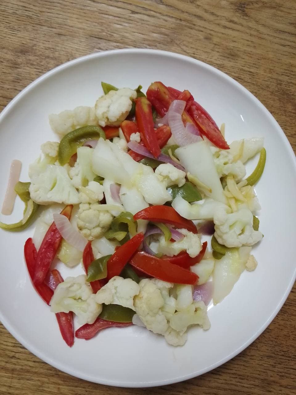 Sautéed garden vegetables