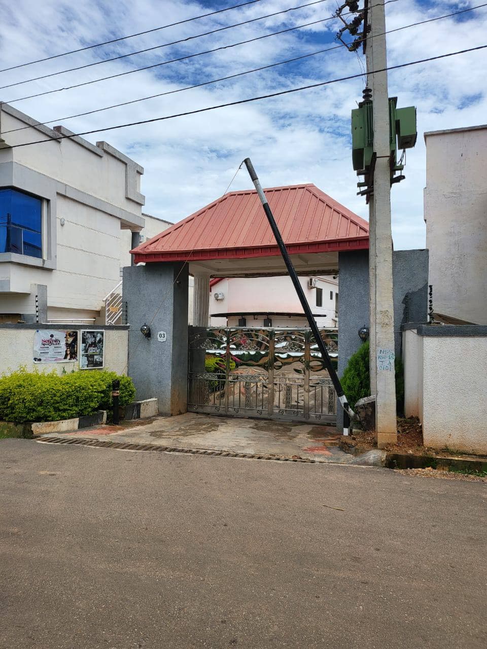 The gate — No. 3 Musa Bot Close